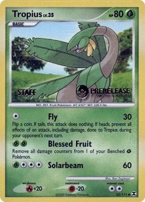 Tropius 52 111 Prerelease Staff