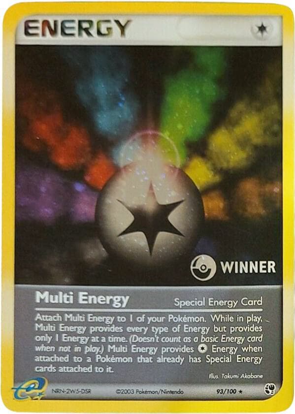 Multi Energy Special 93 100 Winner