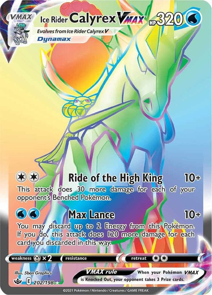 Ice Rider Calyrex VMAX Secret