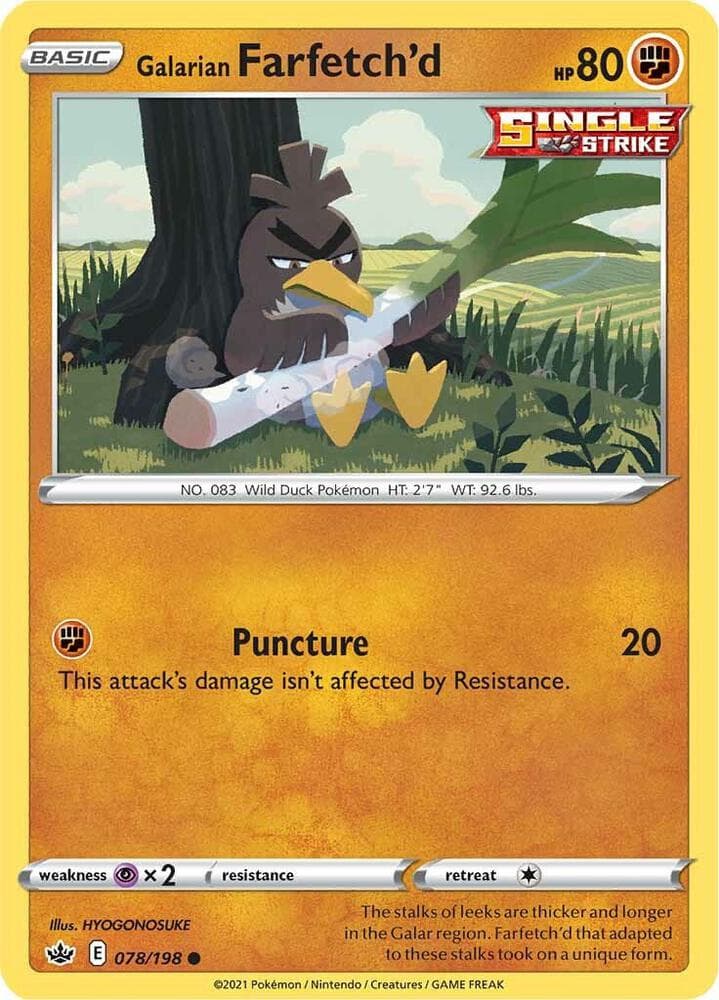 Galarian Farfetchd