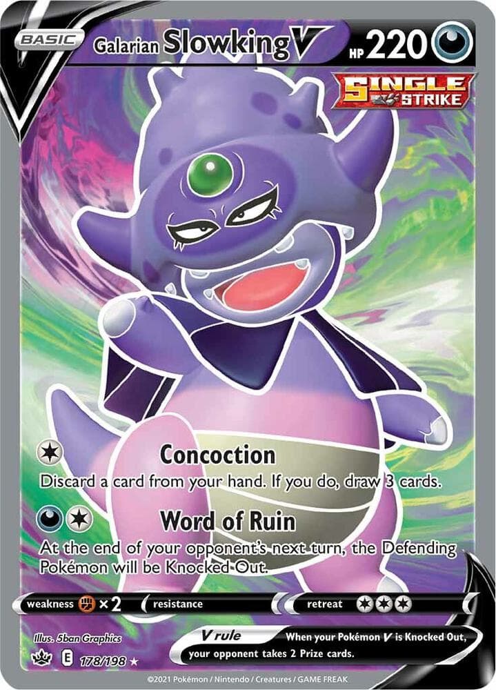 Galarian Slowking V Full Art