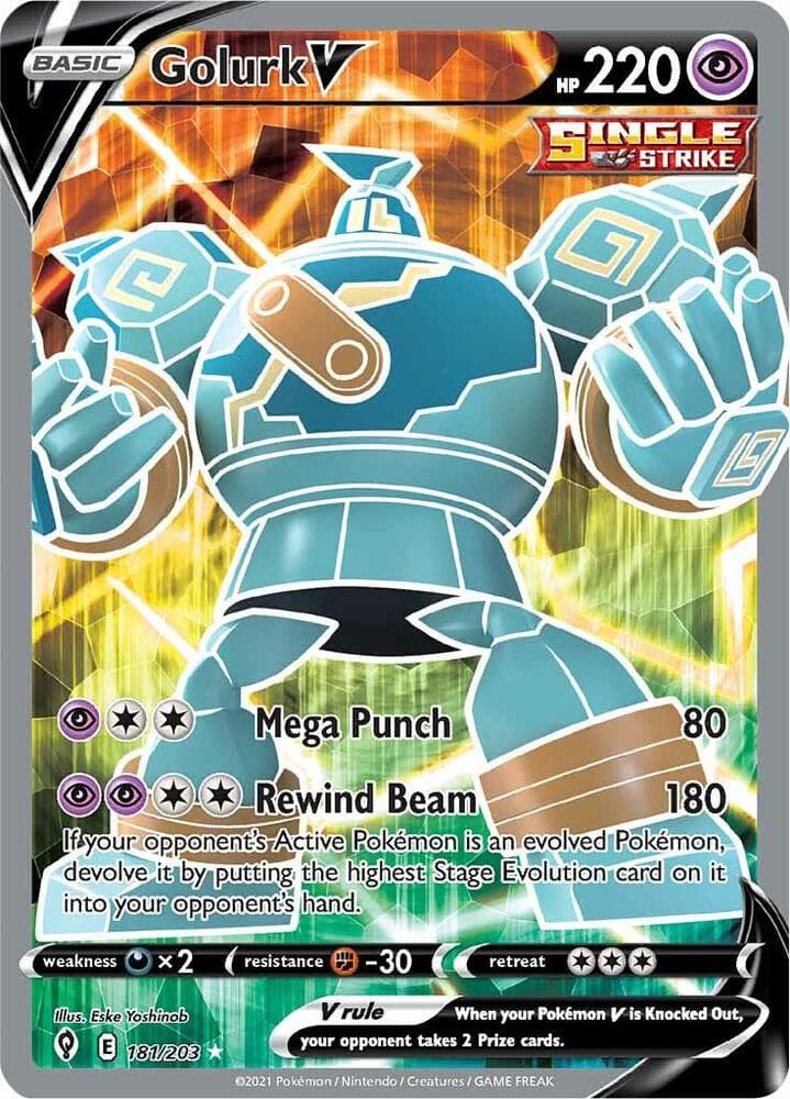 Golurk V Full Art