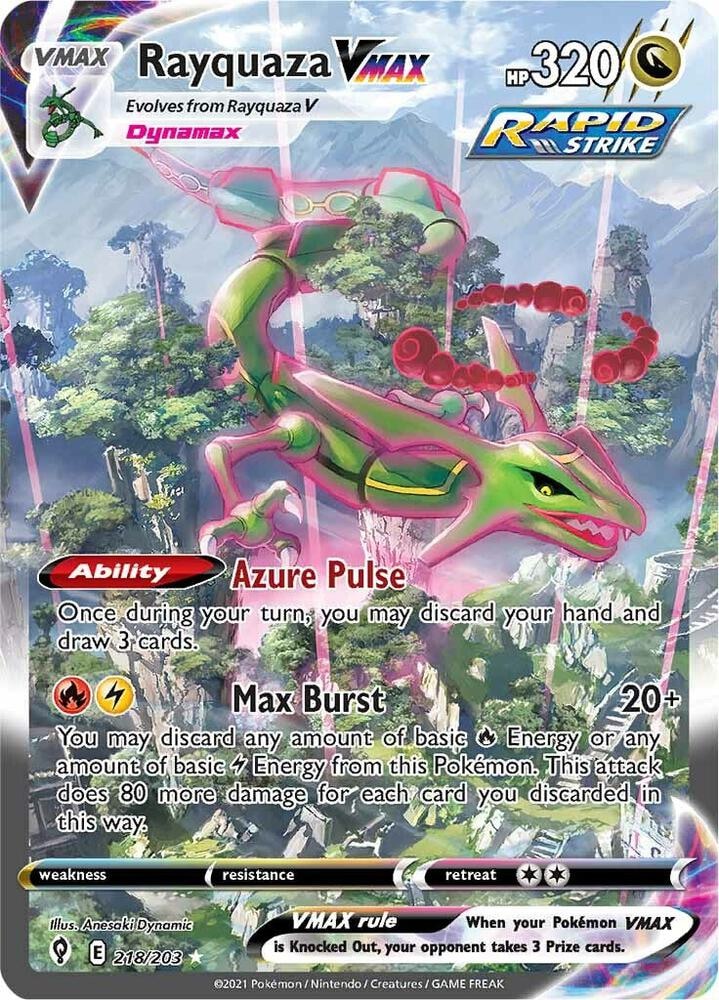 Rayquaza VMAX Alternate Art Secret