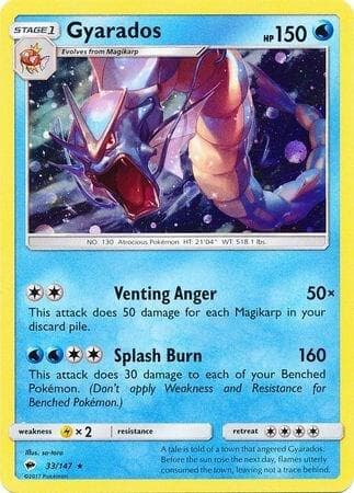 Gyarados 33 147 Cosmos Holo