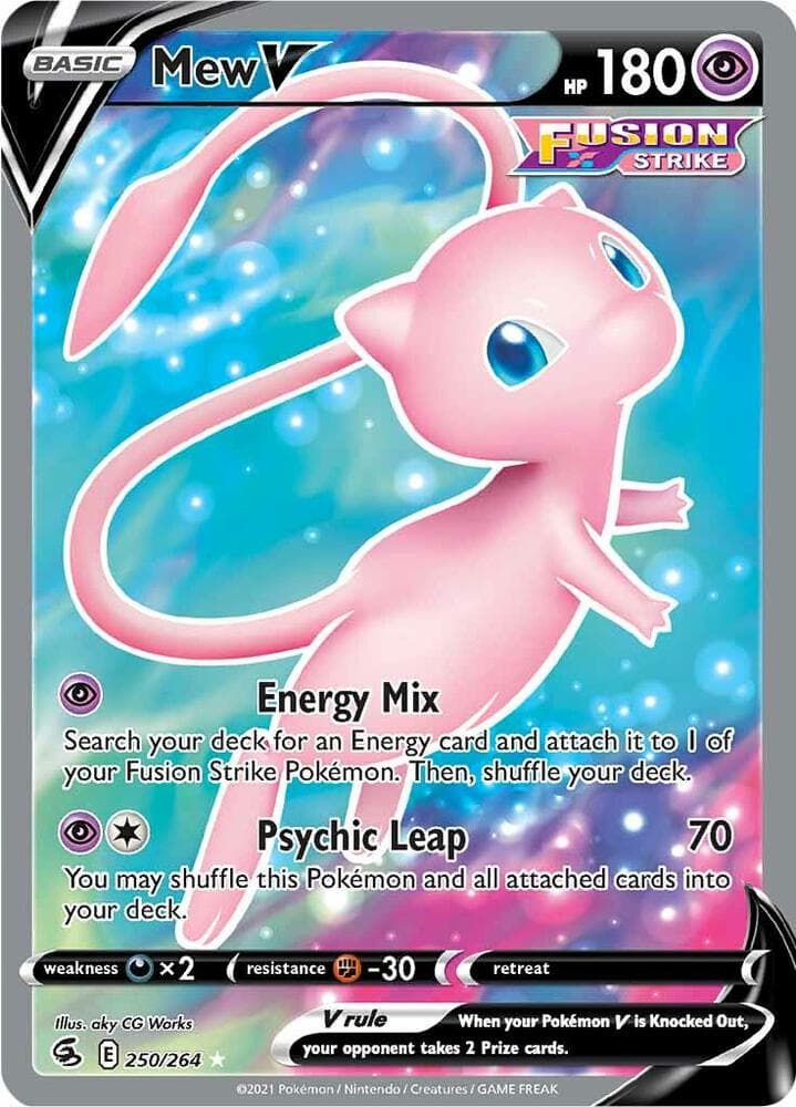 Mew V Full Art