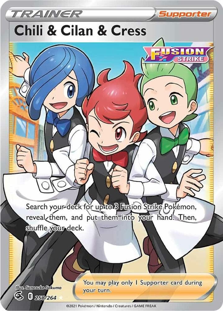 Chili and Cilan and Cress Full Art