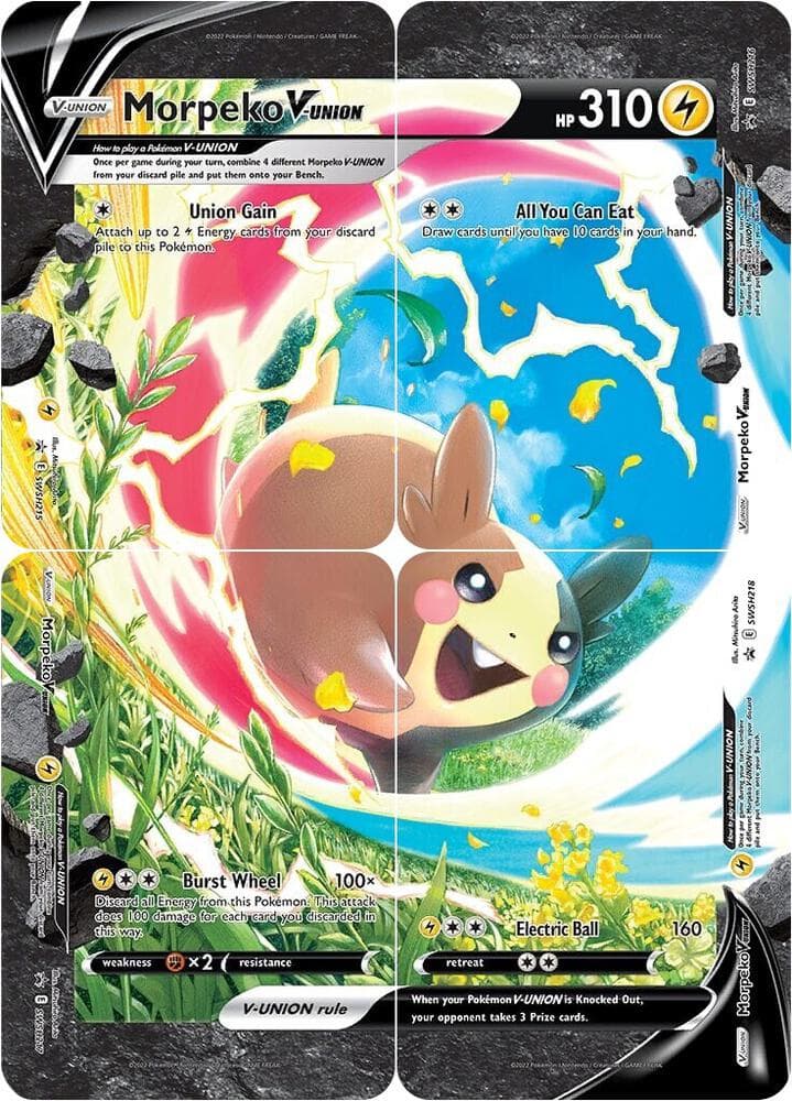 Morpeko V Union Set of 4