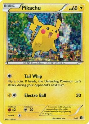 Pikachu 6 12