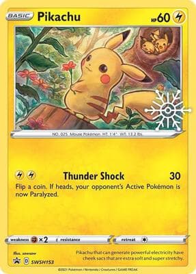 Pikachu SWSH153 Holiday Calendar
