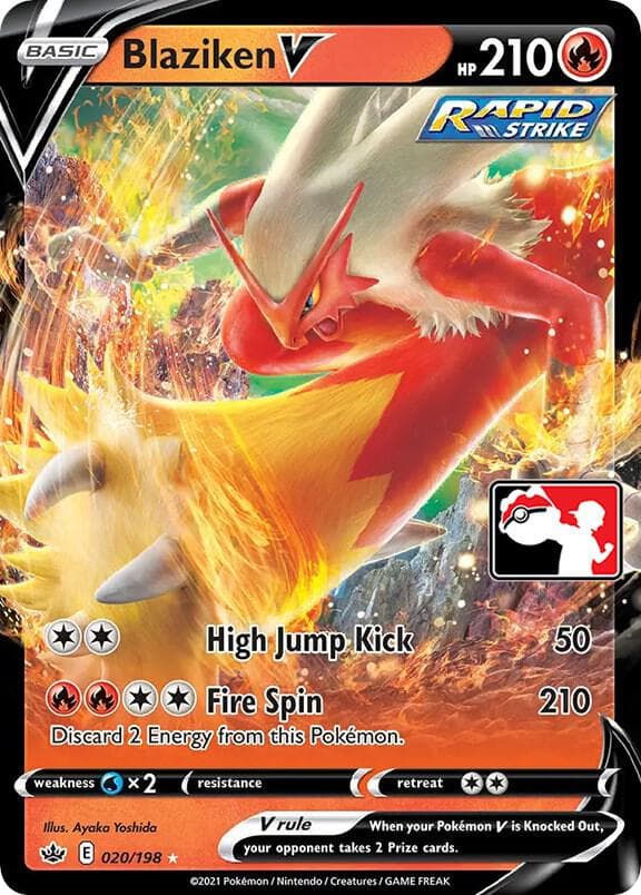 Blaziken V 020 198