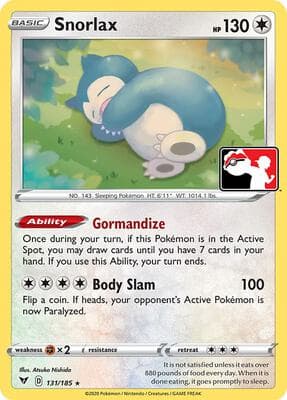 Snorlax 131 185