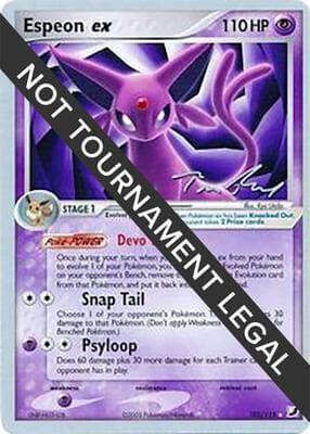 Espeon ex 2007 Tom Roos