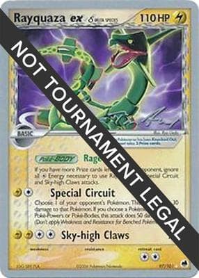 Rayquaza ex Delta Species 2007 Tom Roos