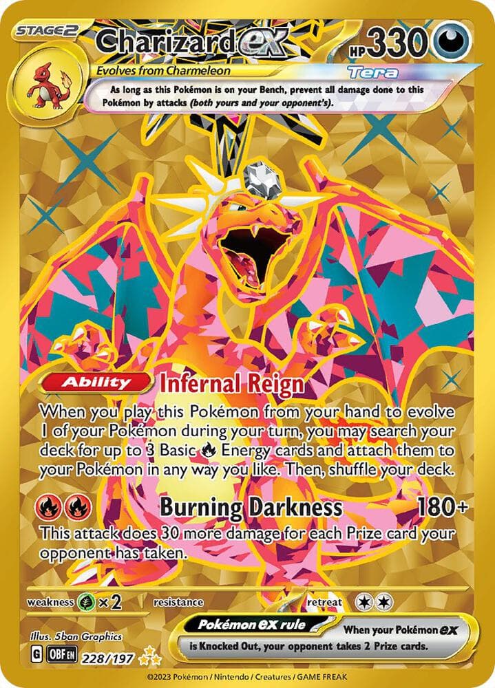 Charizard ex 228 197