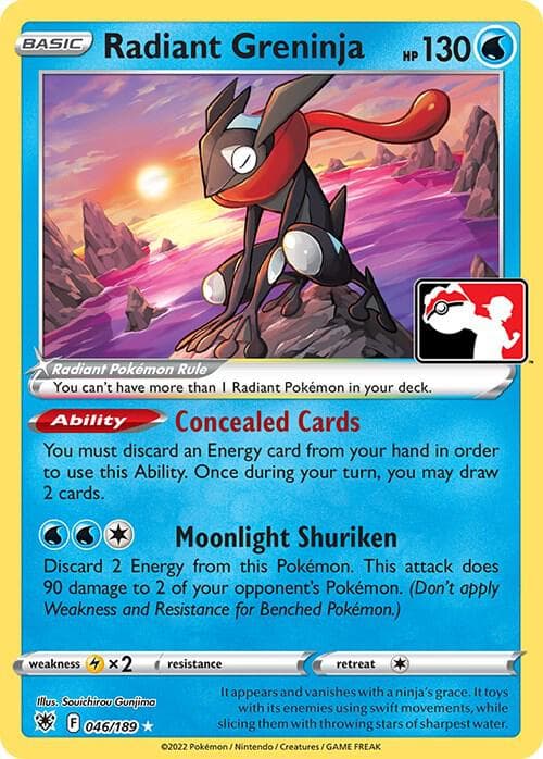 Radiant Greninja 046 189