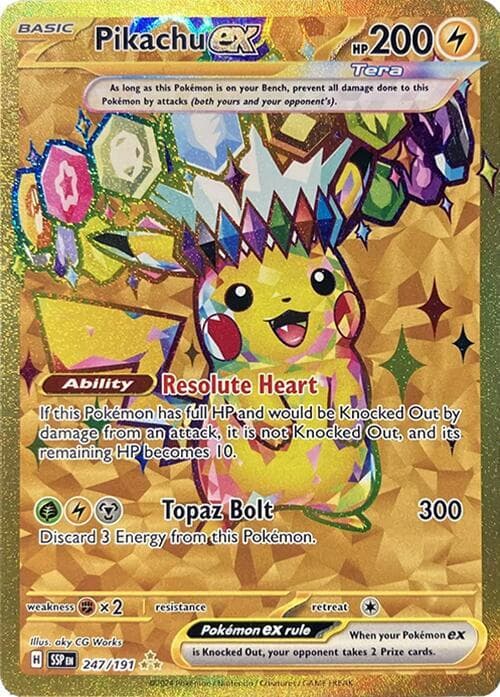 Pikachu ex 247 191