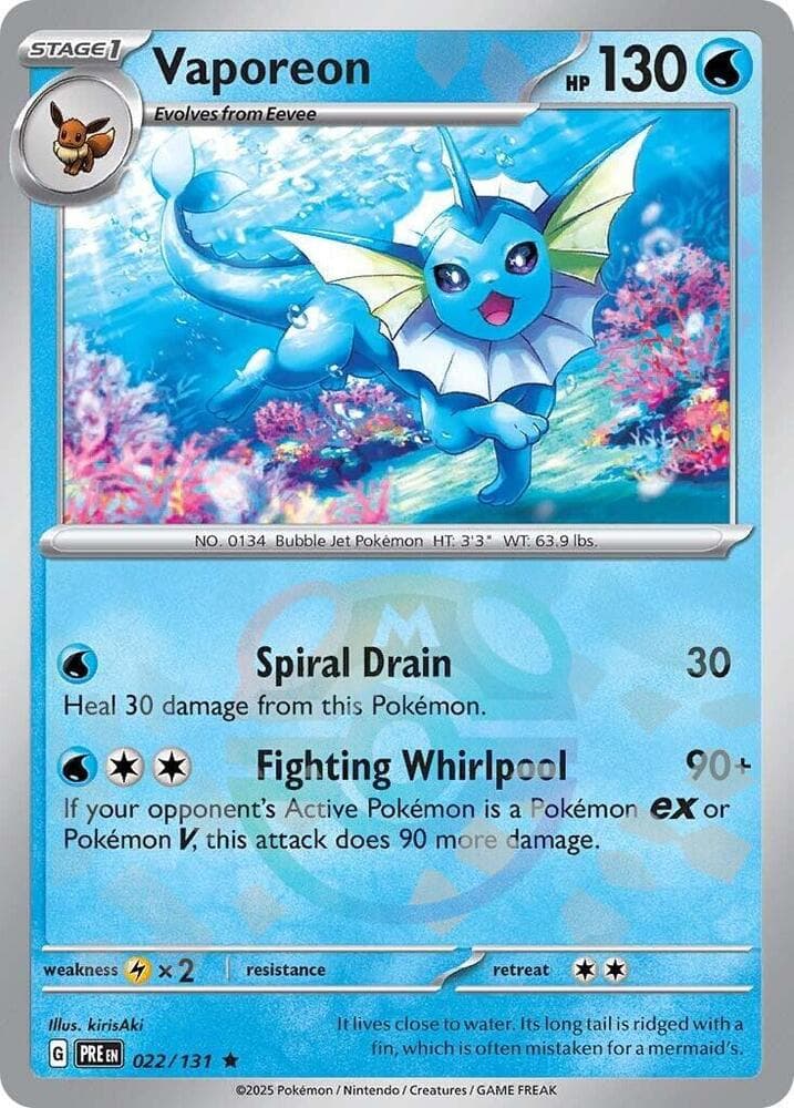 Vaporeon Master Ball Pattern