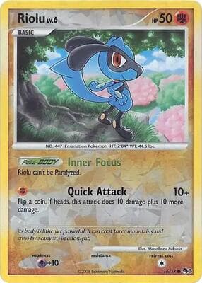 Riolu Cracked Ice Holo