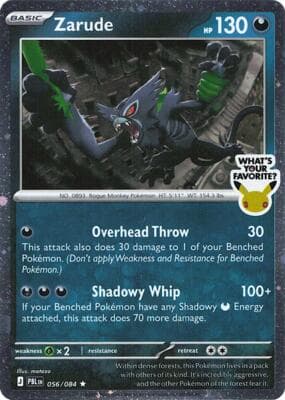 Zarude Whats Your Favorite Stamp