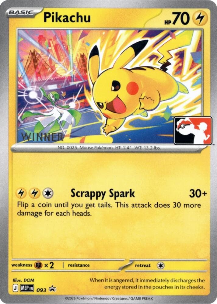 Pikachu 093 Winner