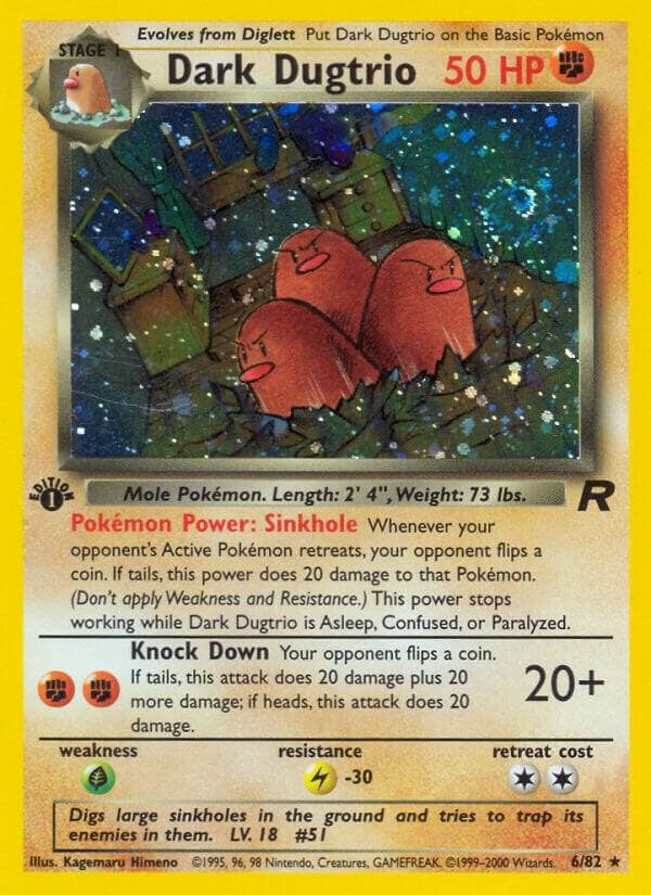 Dark Dugtrio 6