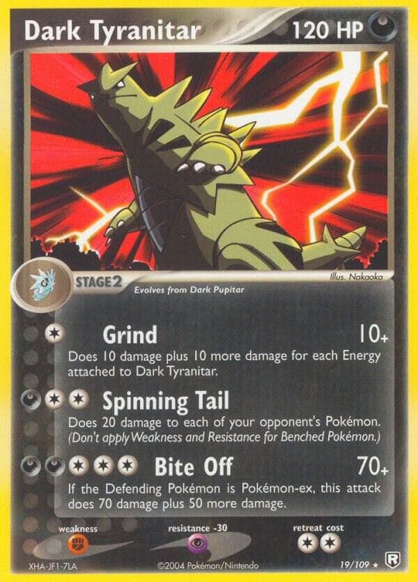 Dark Tyranitar 019 109