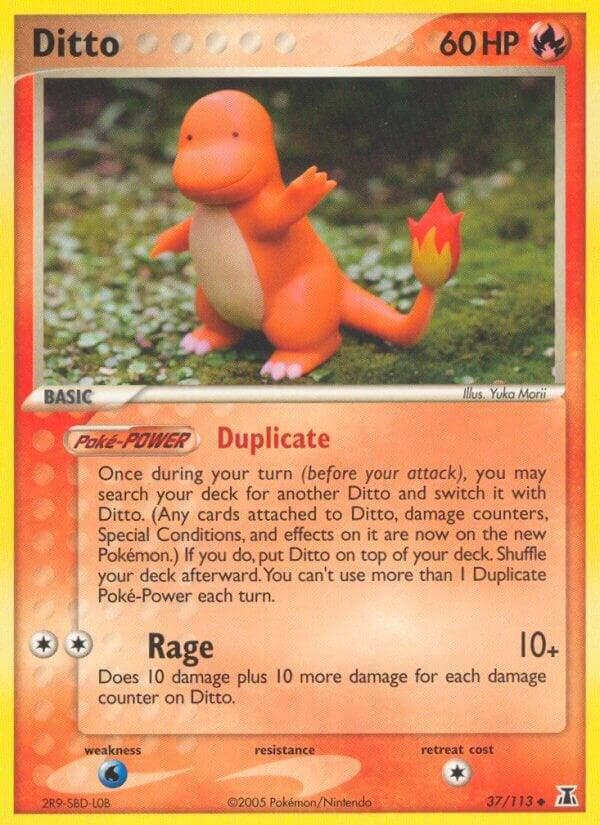 Ditto 037 113 Charmander