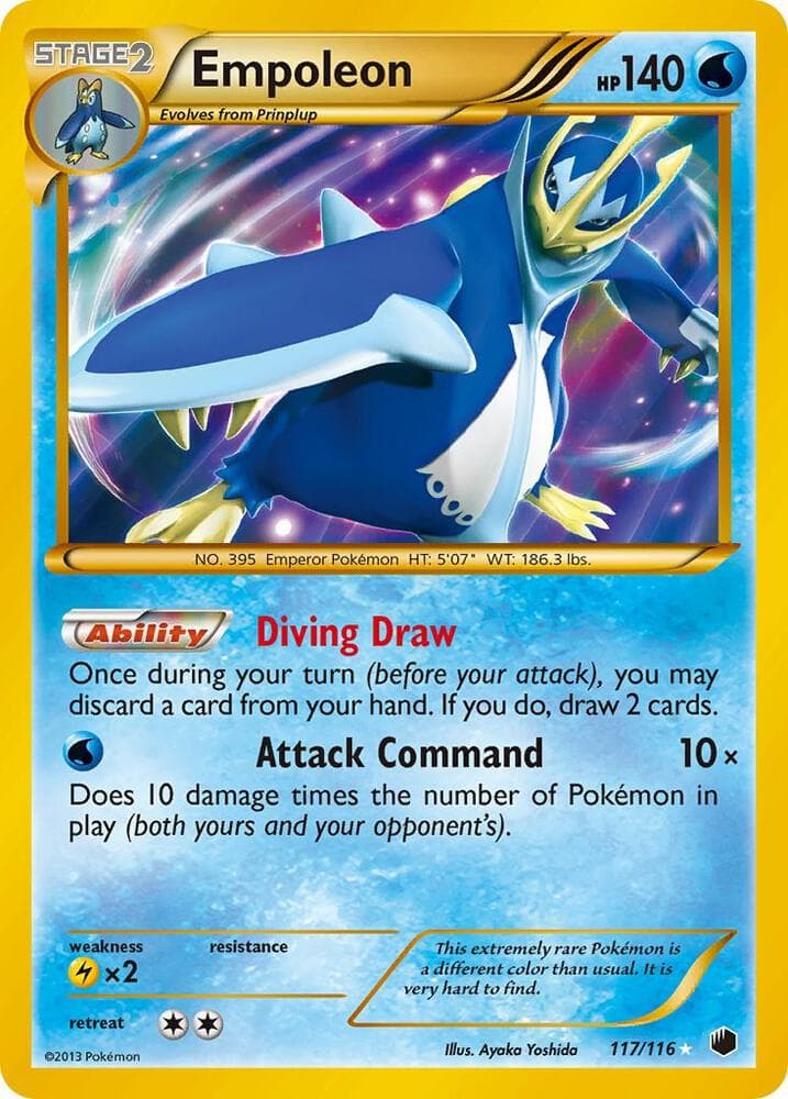 Empoleon 117 Secret Rare
