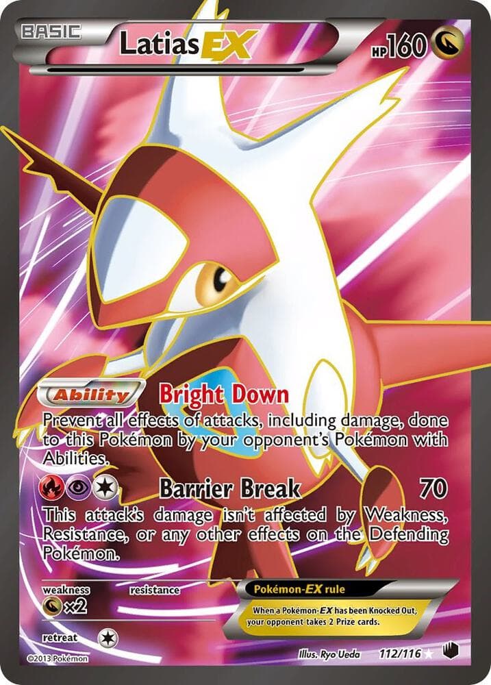 Latias EX 112 Full Art