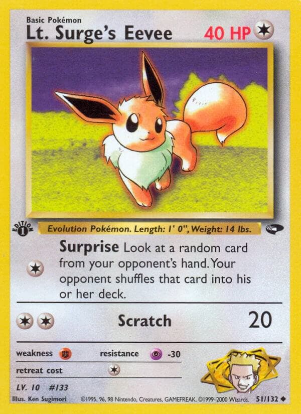 Lt Surges Eevee