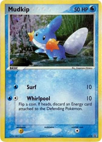 Mudkip 018 EX Deck Tin