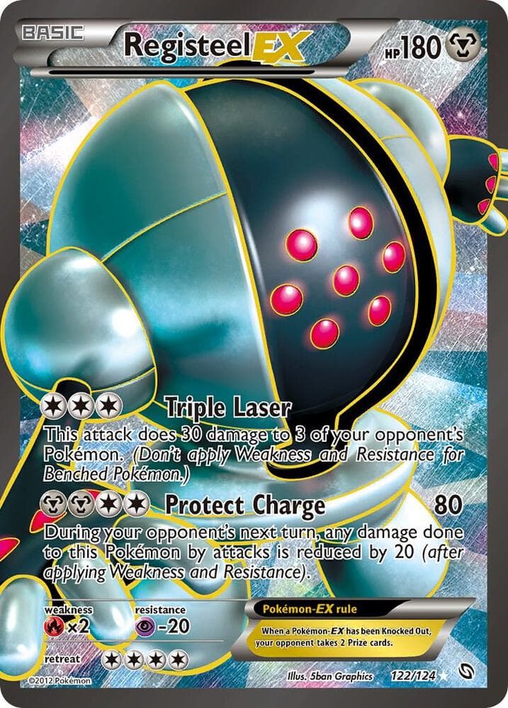 Registeel EX 122 Full Art
