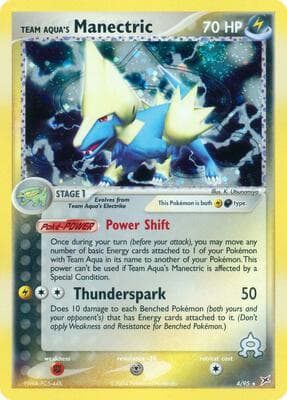 Team Aquas Manectric 4 95