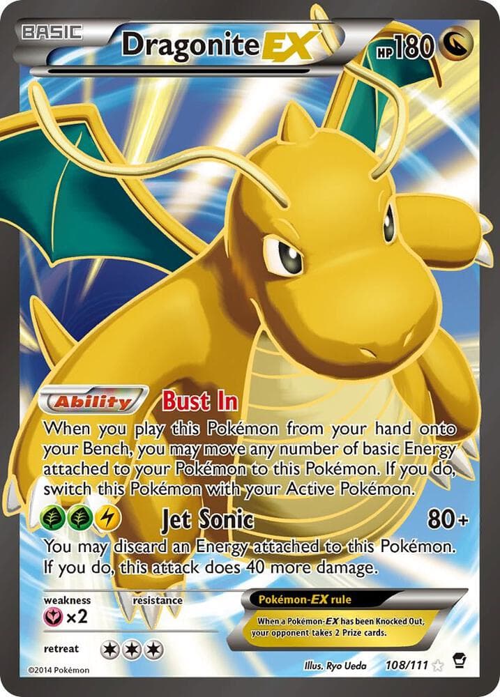Dragonite EX 108 Full Art