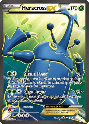 Heracross EX 105 Full Art
